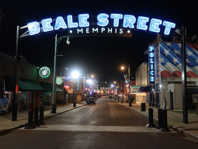 Beale Street in Memphis (15. Nov.)