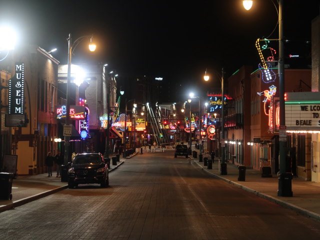 Beale Street in Memphis (15. Nov.)