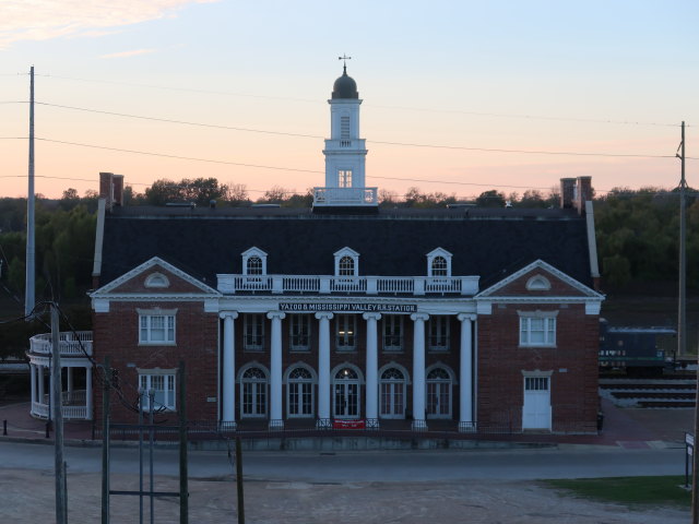 Yazoo & Mississippi Valley Station in Vicksburg (16. Nov.)