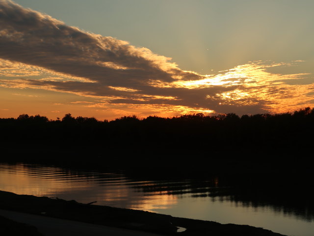 Mississippi River in Vicksburg (16. Nov.)