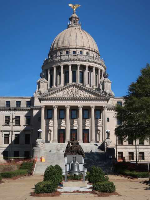 Mississippi State Capitol in Jackson (17. Nov.)