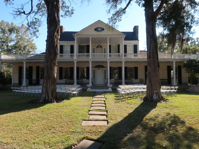 Linden Mansion in Natchez (17. Nov.)