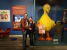 Ich und Sabine im Center for Puppetry Arts in Atlanta (11. Nov.)