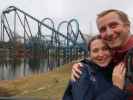 Sabine und ich bei Blue Hawk in Six Flags over Georgia (12. Nov.)