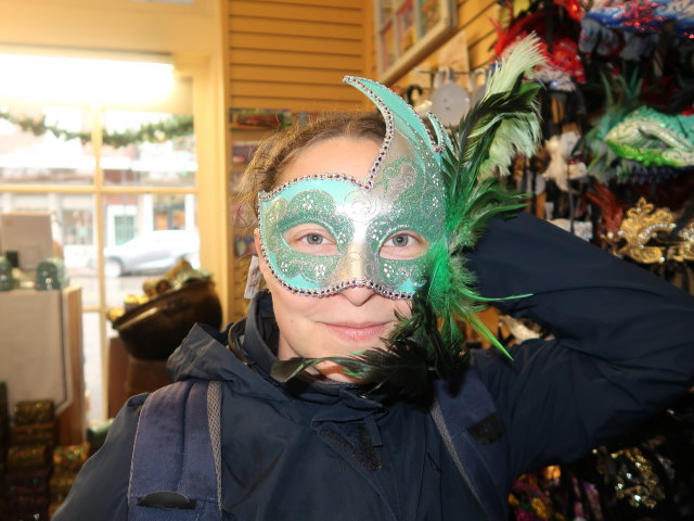 Sabine am French Market in New Orleans (19. Nov.)