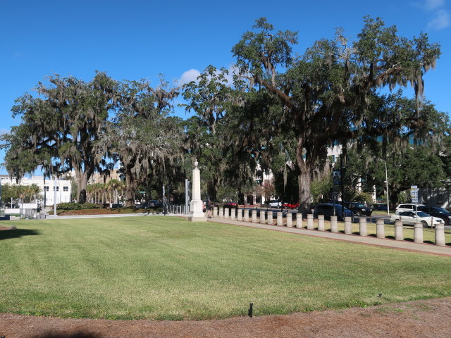 beim Florida Historic Capitol Museum in Tallahassee (23. Nov.)