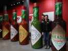 Ich und Sabine in der Tabasco Factory auf Avery Island (18. Nov.)