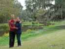 Ich und Sabine in den Jungle Gardens auf Avery Island (18. Nov.)