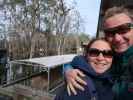 Sabine und ich bei Honey Island Swamp Tours (20. Nov.)