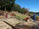 Sabine in den Bellingrath Gardens (21. Nov.)