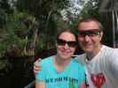 Sabine und ich am Homosassa River im Homosassa Springs Wildlife State Park (24. Nov.)