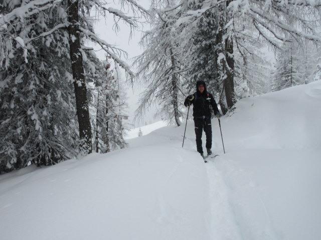 Frank zwischen B&auml;rwurzkaralm und Scheckkopf