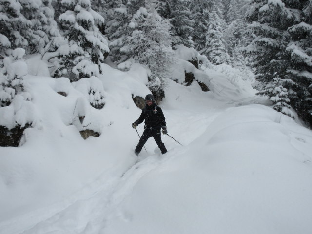 Frank zwischen B&auml;rwurzkaralm und Gnadenbr&uuml;cke