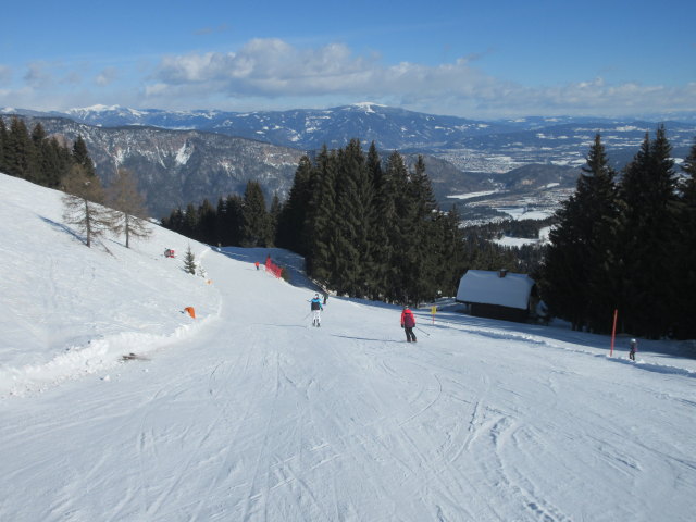 Frank und Melanie auf der Talabfahrt