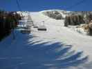 Tschaneckpiste von der Tschaneckbahn aus