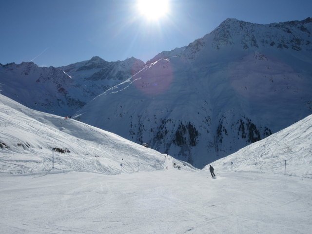Ronald auf der Abfahrt 'Talstation Muttenkopf'