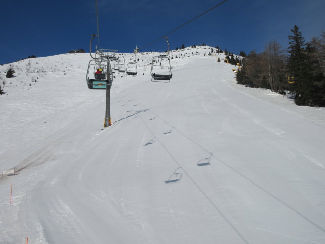 Birkiabfahrt von der Gipfelbahn aus