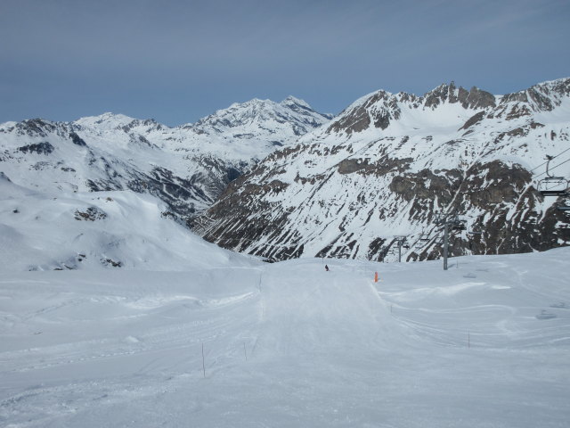 Markus auf der Piste Petit Bois (21. März)