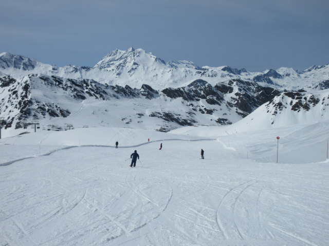 Markus auf der Piste Cascade (21. März)