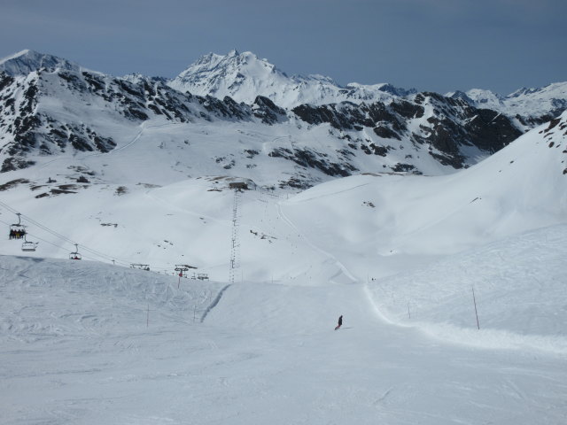 Markus auf der Piste Cascade (21. März)