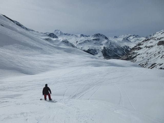 Markus im Les Grands Vallons (21. März)