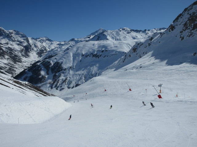 Markus auf der Piste Santons (22. März)