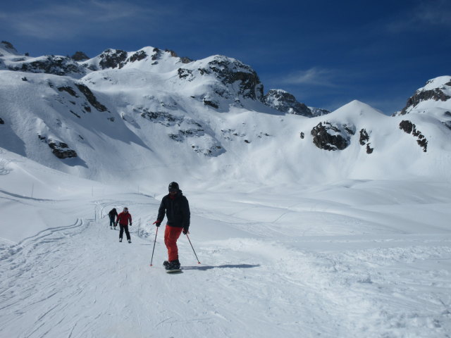 Markus auf der Piste Sache (22. März)