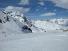 bei der Bergstation des Telesiege Merles, 2.676 m (18. März)