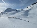 bei der Bergstation des Telesiege Merles, 2.676 m (18. März)