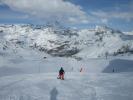 Markus auf der Piste Lac (18. März)