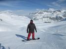 Markus auf der Piste Col de la Madeleine (19. März)