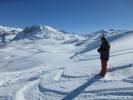 Markus neben der Piste Fresse (20. März)