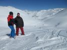 Ich und Markus auf der Piste Cairn (20. März)