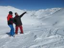 Ich und Markus auf der Piste Cairn (20. März)