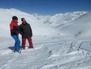 Ich und Markus auf der Piste Cairn (20. März)