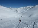 Markus auf der Piste Cairn (20. März)