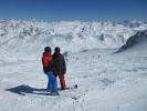 Ich und Markus auf der Piste Glacier (20. März)