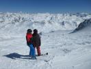 Ich und Markus auf der Piste Glacier (20. März)