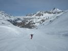 Markus auf der Piste Col de la Madeleine (21. März)