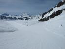 Markus neben der Piste Combe du Geant (21. März)