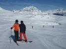 Ich und Markus auf der Piste Grand Pre (22. März)