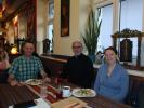 Ich, Hans-Christian und Sabine im Restaurant Tibet