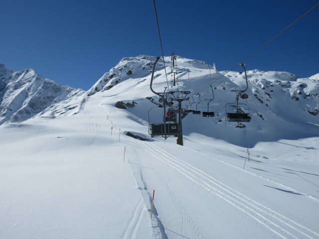 Medelzabfahrt von der Medelzbahn aus