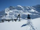 Frank bei der Bergstation der Medelzbahn, 2.561 m