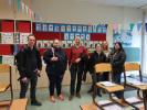 Wolfgang, Susanne, ich, Cornelia, Alexandra und Isabella in der Volksschule Klenaugasse