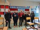 Wolfgang, Susanne, ich, Cornelia, Alexandra und Isabella in der Volksschule Klenaugasse