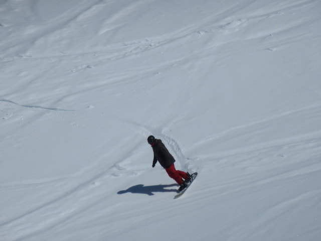 Markus zwischen Piste 38 und Piste 34 (18. Apr.)