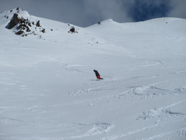 Markus zwischen Piste 33 und 38 (21. Apr.)