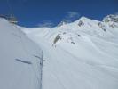 Piste 63 von der Viderjochbahn 1 aus (17. Apr.)