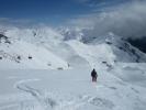 Markus zwischen Piste 70 und Piste 72 (17. Apr.)